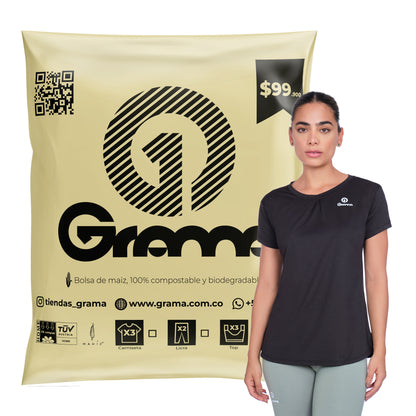 PACK CAMISETAS X3 GRAMA (HOMBRE Y MUJER)
