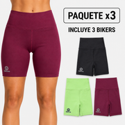 Paquete Bikers Essentials para Mujer (3 Bikers)