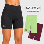 Paquete Bikers Essentials para Mujer (3 Bikers)