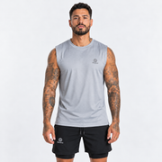Camisilla Essentials gris para hombre incluida en G-Pack x3, vista frontal