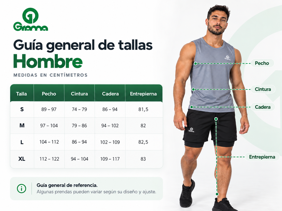 Guía general hombre