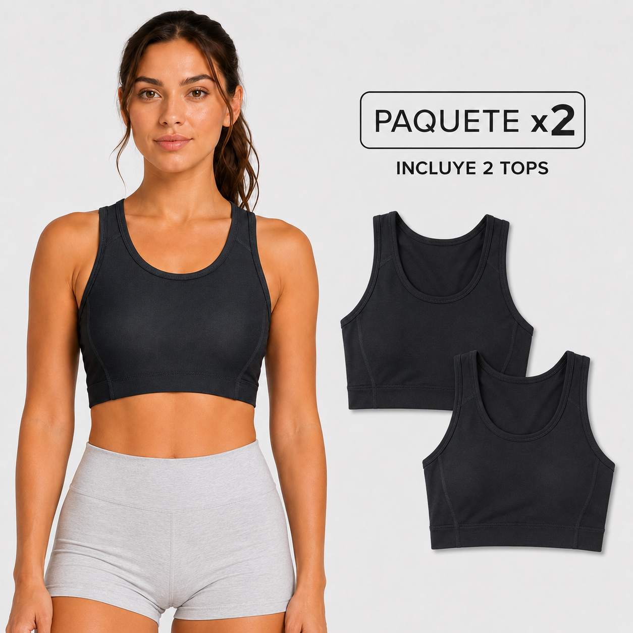 2-Pack Women's Sports Tops
